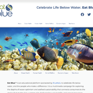 eat.blue Homepage